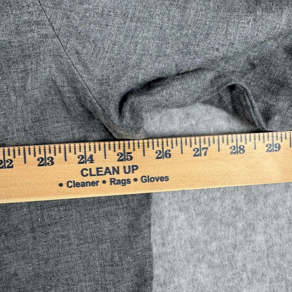 Heritage Report‎ Collection Mens 2XL Gray Soft Touch Flannel Slim Fit Shirt NEW - Picture 9 of 11